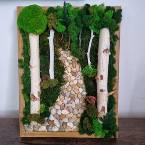 Tablou "Printre mesteceni"