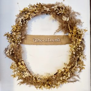 Coroniță pentru ușă "Bine ați venit" mare