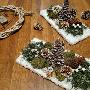 Aranjament "Bradul iarna"