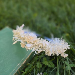 Cordeluță/ Coroniță flori uscate Bride to Be